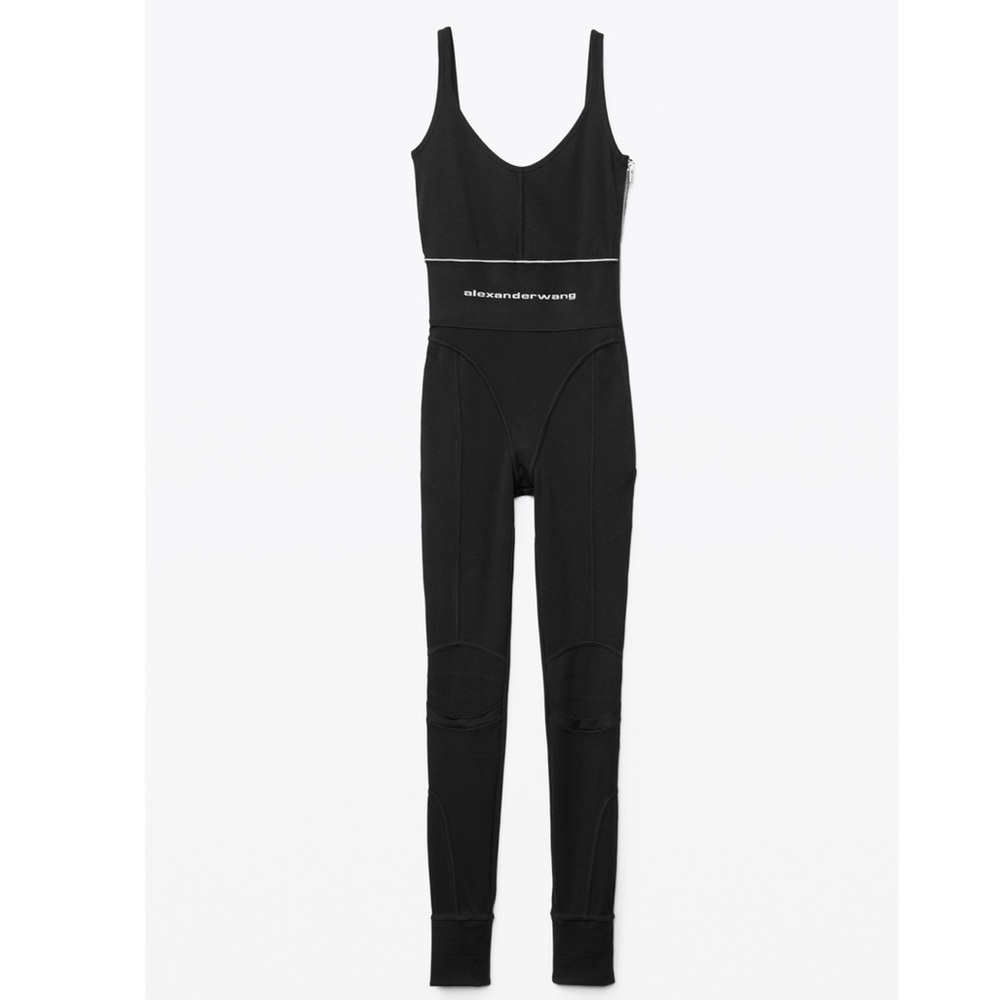 Alexander Wang Black Sculpted Jumpsuit - Picture 3 of 13